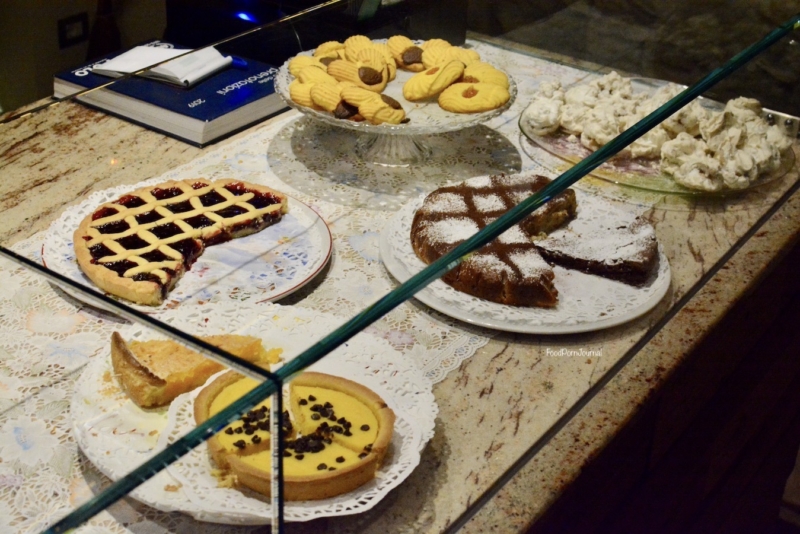 Locanda Bel Fiore Padua Italy dessert table