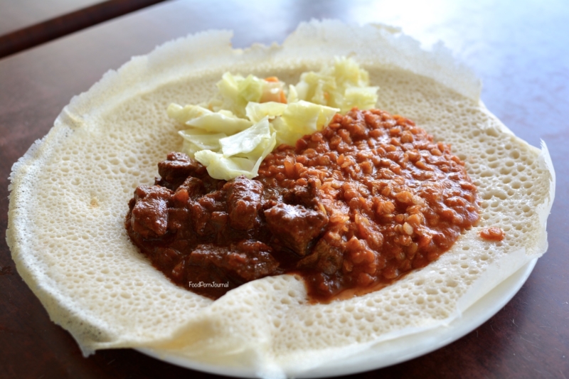 Global Cafe Canberra lunch special injera