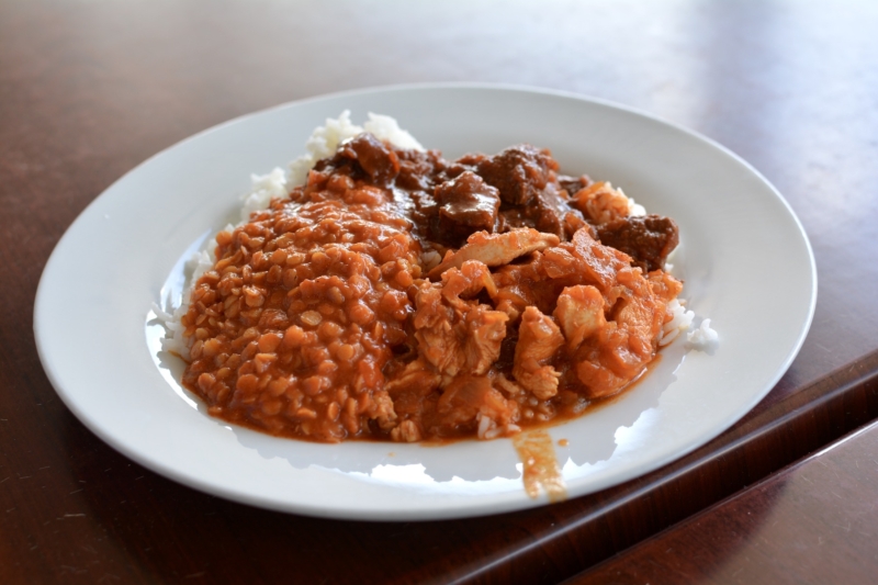 Global Cafe Canberra lunch special lentils