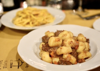 Trattoria da Nane Della Giulia Padua gnocchi foal stew