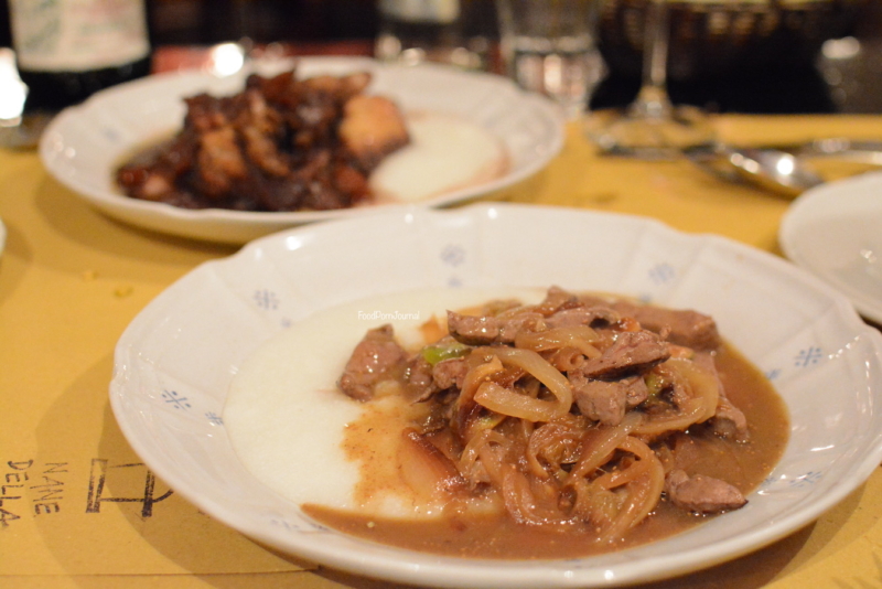 Trattoria da Nane della Giulia Padua Italy venetian liver