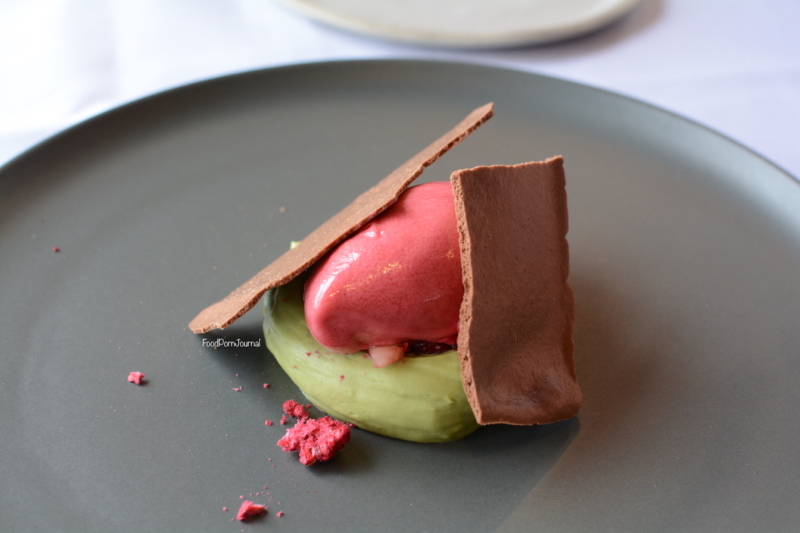 The Boat House Canberra prix fixe matcha cheesecake