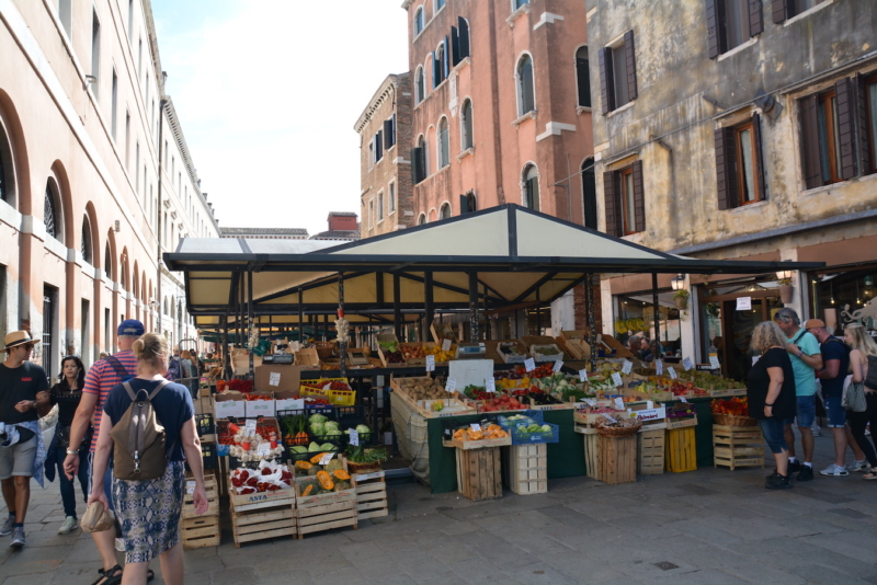 Fruit Markets Venice Italy