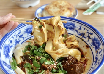 Biang Biang Canberra Centre beef noodles