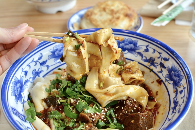 Biang Biang Canberra Centre beef noodles