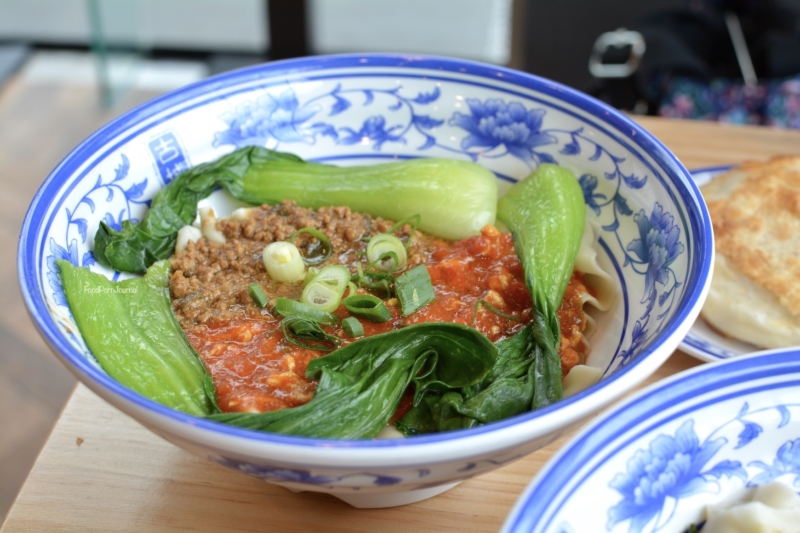 Biang Biang Canberra Centre noodles with tomato meat sauce