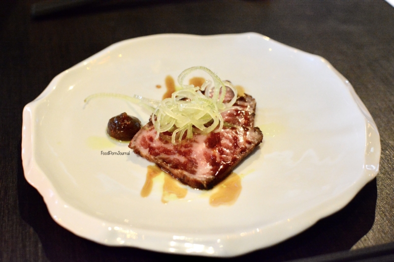 Chairman & Yip Canberra wagyu tataki