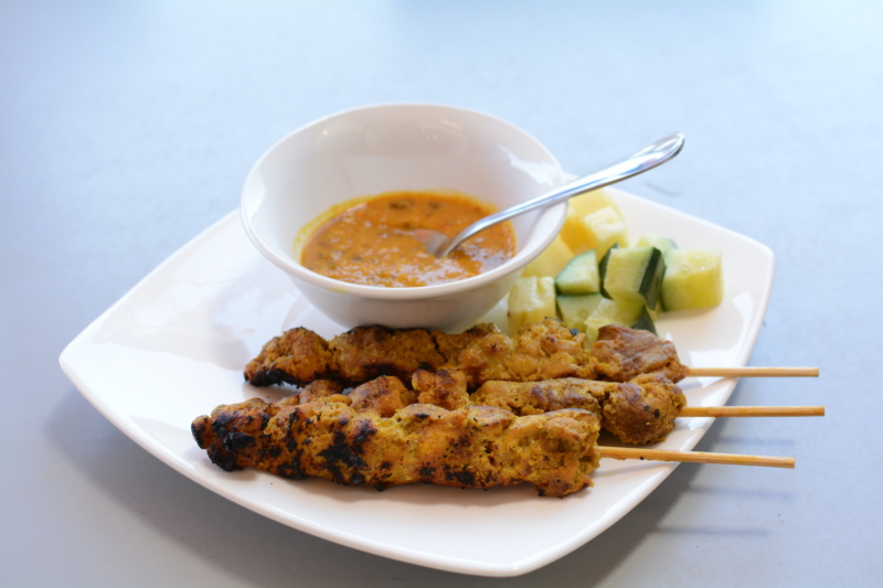 Asian Taste Mawson satay skewers