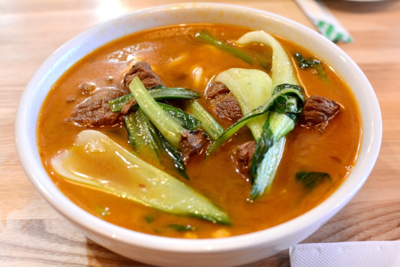 Dumpling King Canberra braised beef noodles