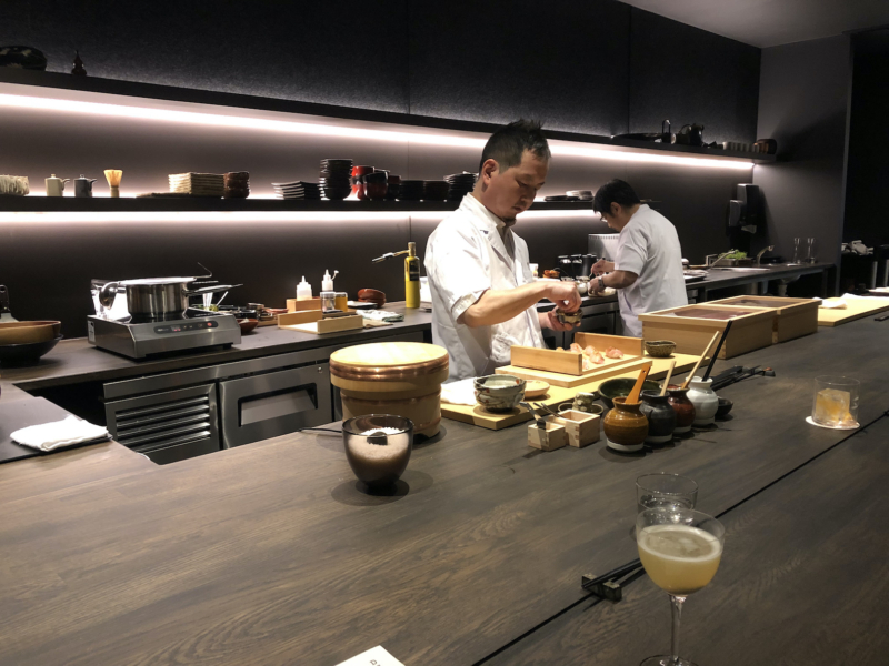 Mu Omakase Canberra chefs