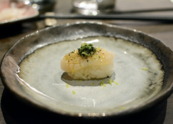 Mu Omakase Canberra scallop