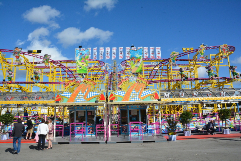 Oktoberfest Germany rollercoaster