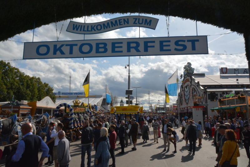 Oktoberfest Germany entrance