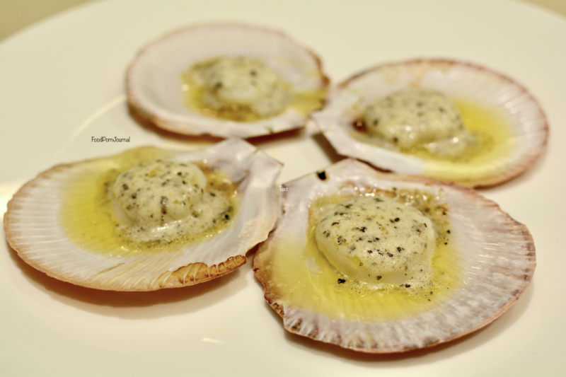 Otis Canberra dine at home scallops