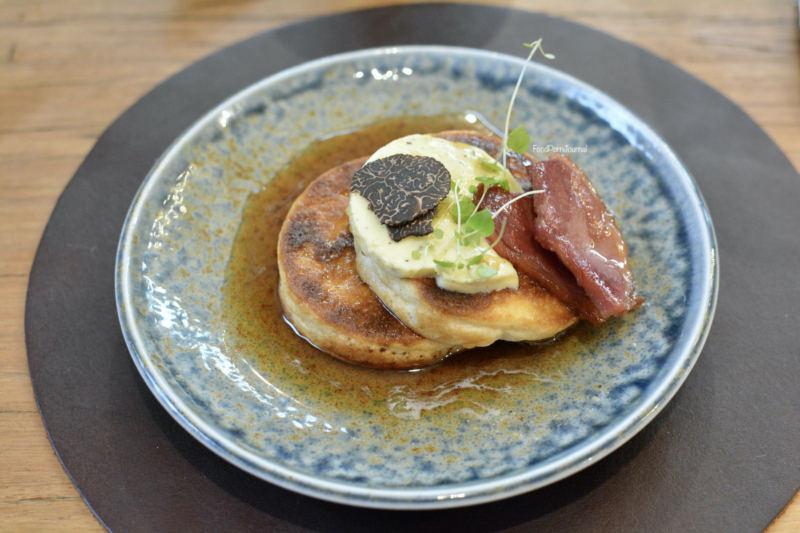 The Truffle Farm truffle pancakes