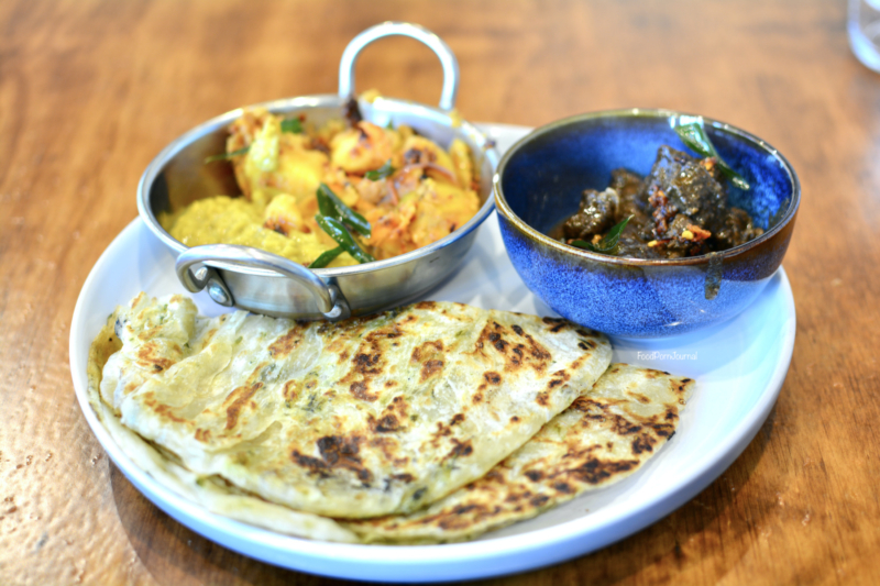 Short Eats Woden three curries and naan