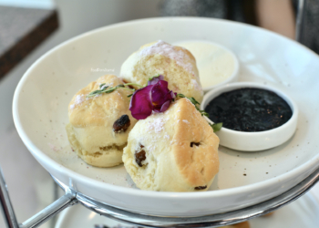 Queen's Terrace Cafe high tea scones