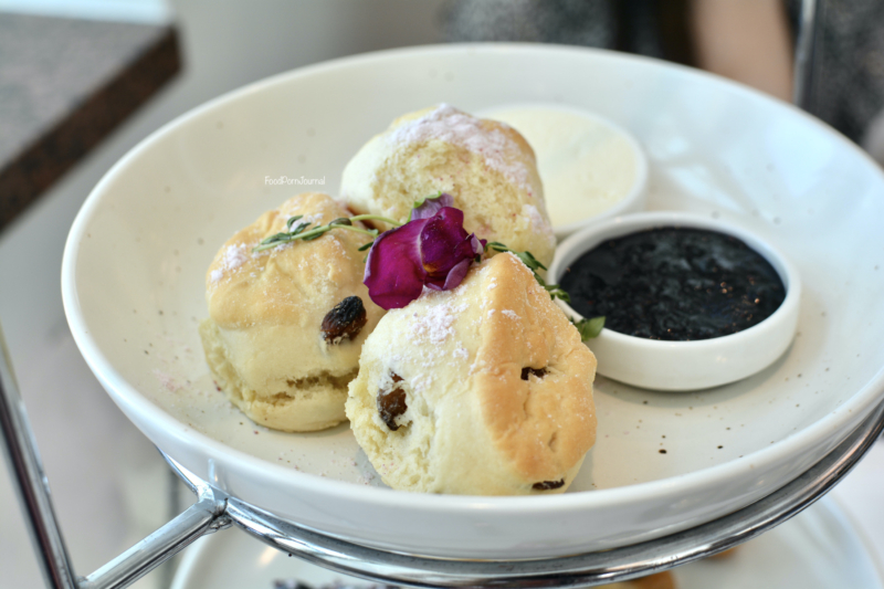 Queen's Terrace Cafe high tea scones