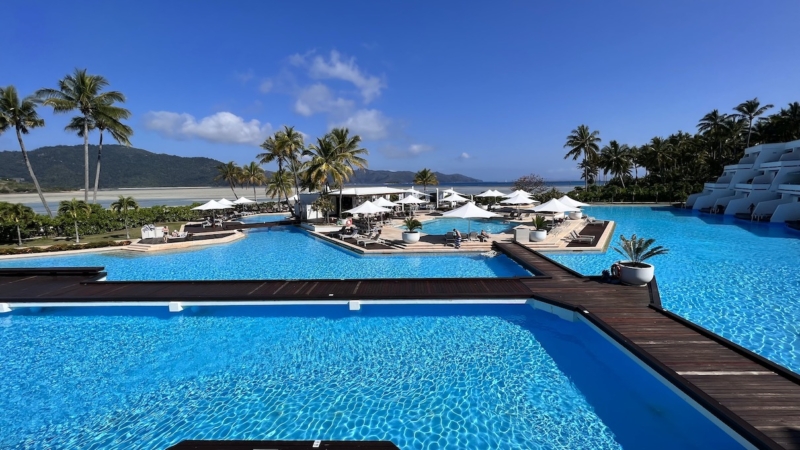 Hayman Island resort pool