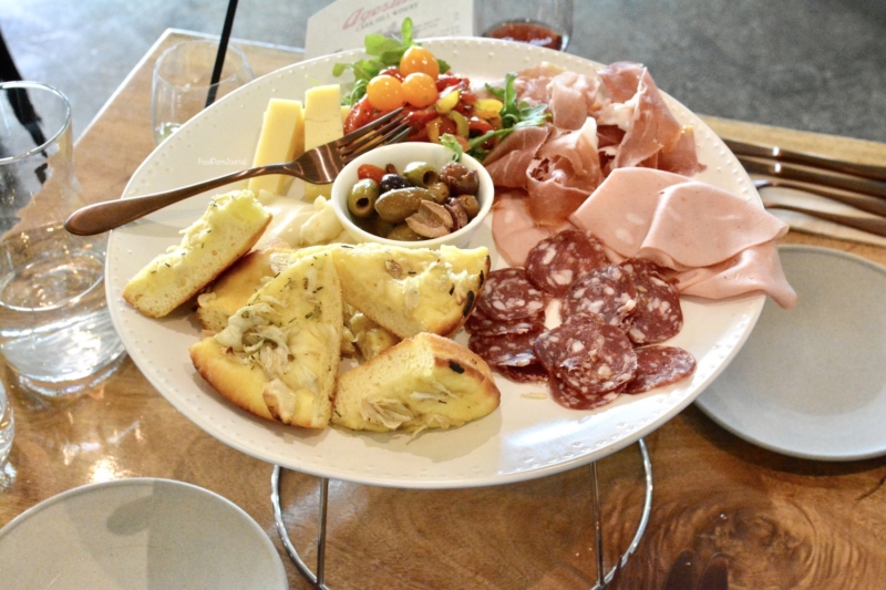 Agostini's Lark Hill Winery antipasto