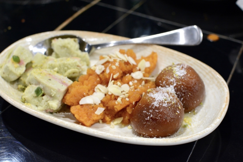 Indian Dining Club Belconnen dessert platter