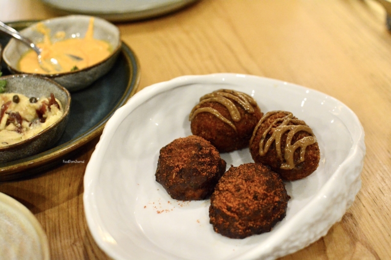 Kivotos Wine Bar Braddon arancini and tomato balls