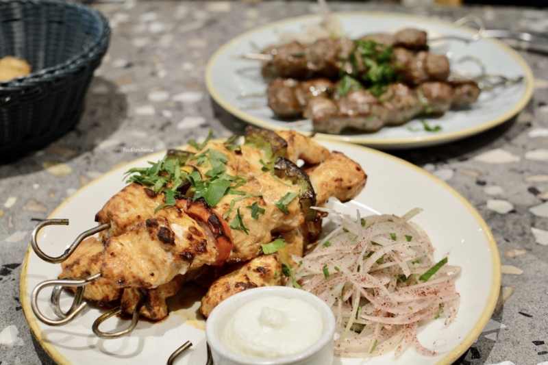 Azima Canberra chicken skewers