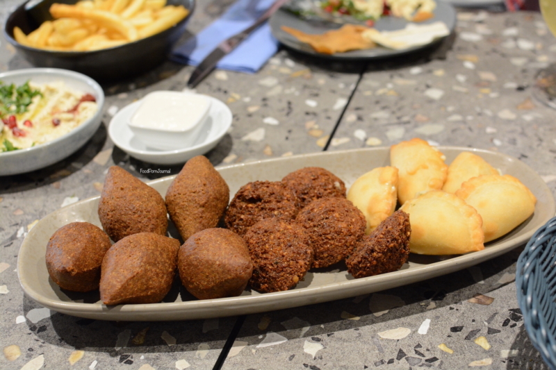 Azima Canberra set menu kibbeh