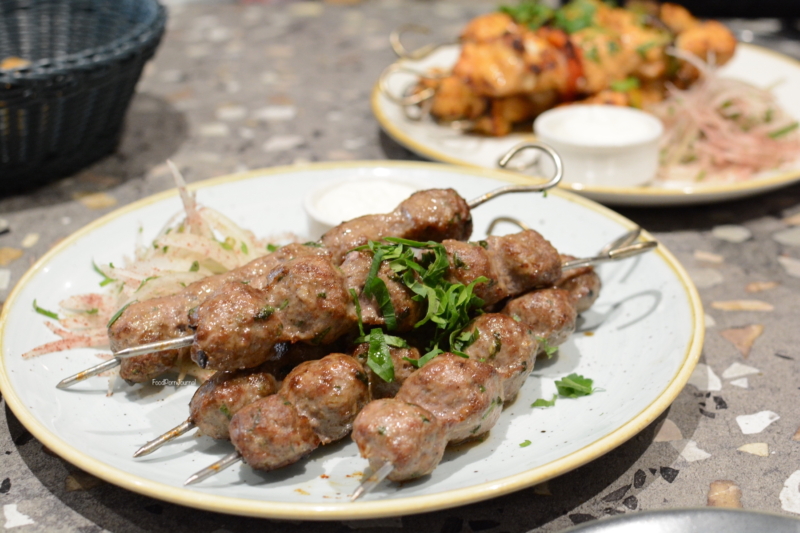 Azima lamb skewers