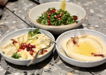 Azima restaurant dips