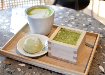 Mayfair Espresso matcha dessert