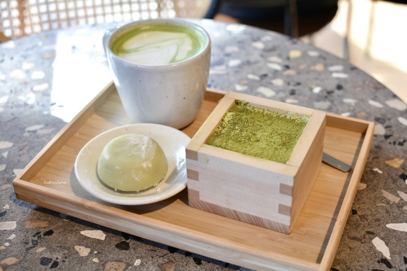 Mayfair Espresso matcha dessert