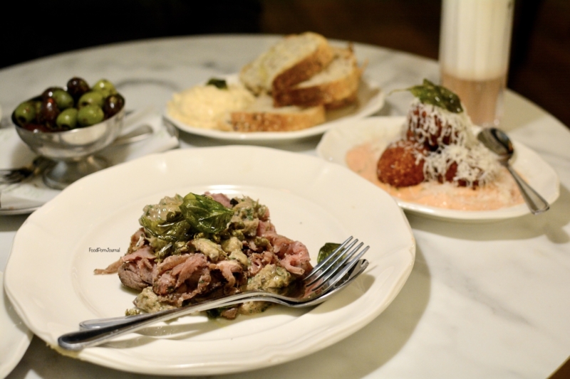 Bar Lola Canberra dinner vitello