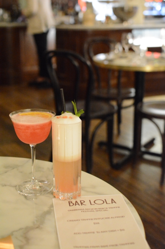 Bar Lola drinks