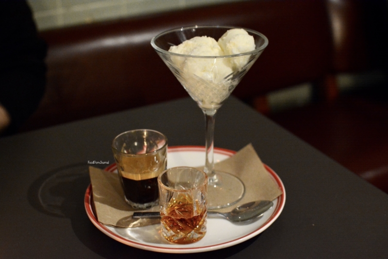 Bicicletta restaurant affogato