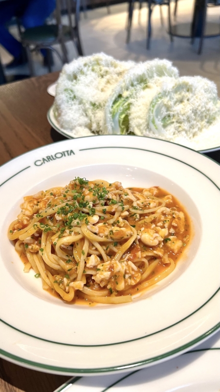 Carlotta Canberra crab linguine