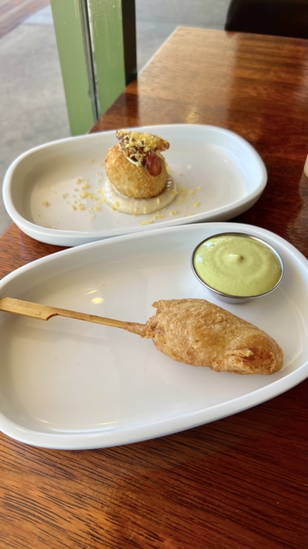 Andre's Osteria lobster lollipop