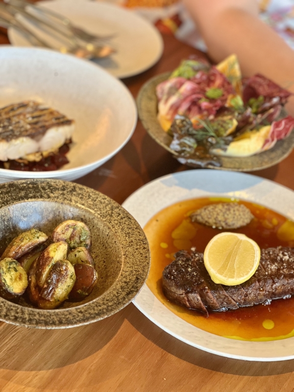 sirloin and kingfish